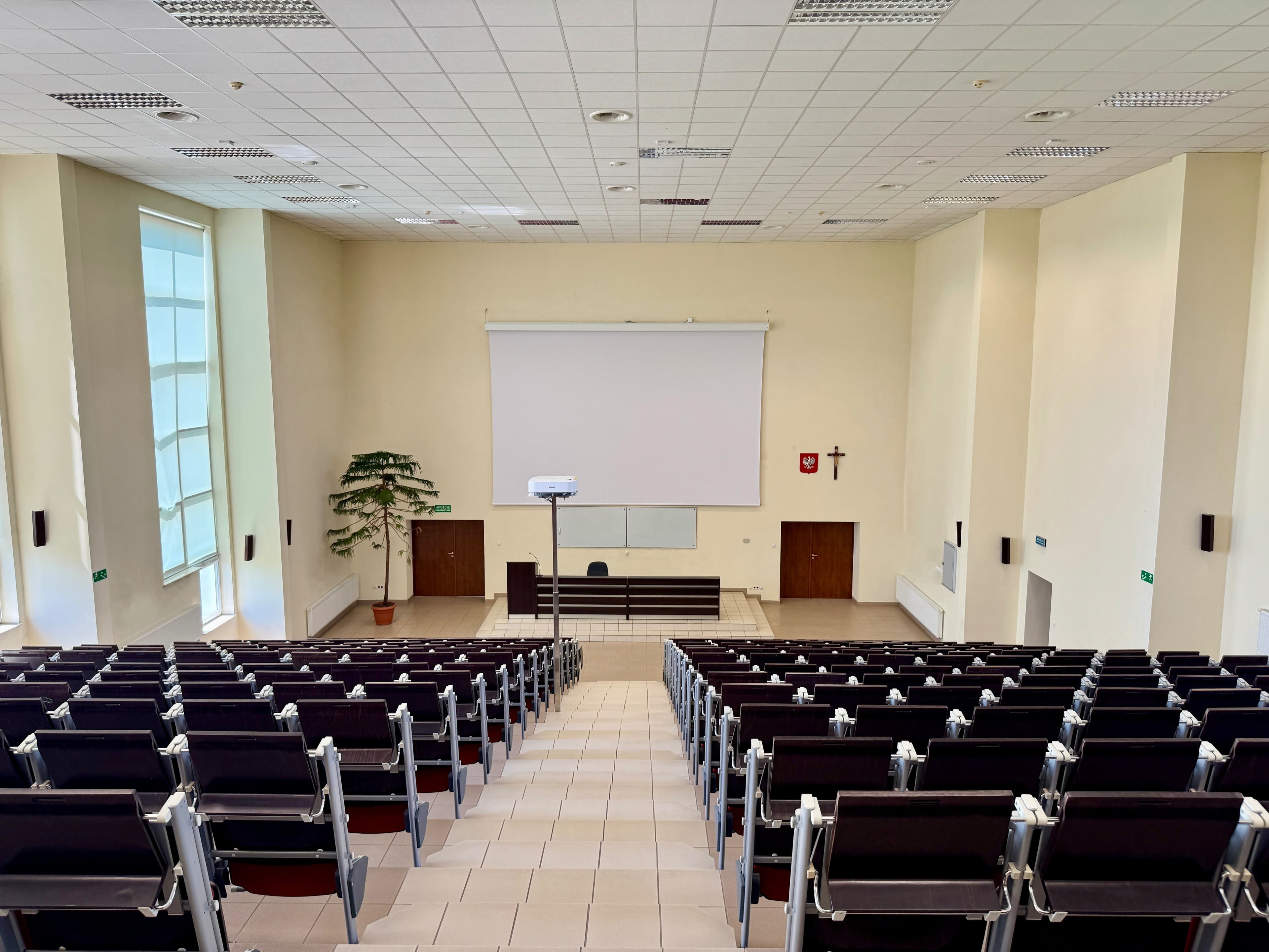 Zdjęcie galerii do artykułu Aula wykładowa 1