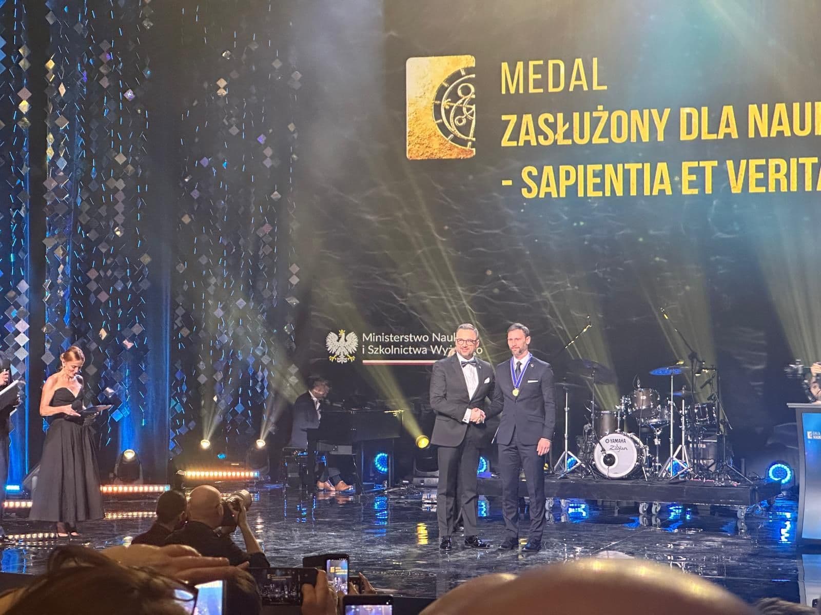 Zdjęcie galerii do artykułu Rektor naszej uczelni na Gali Nauki Polskiej 2026