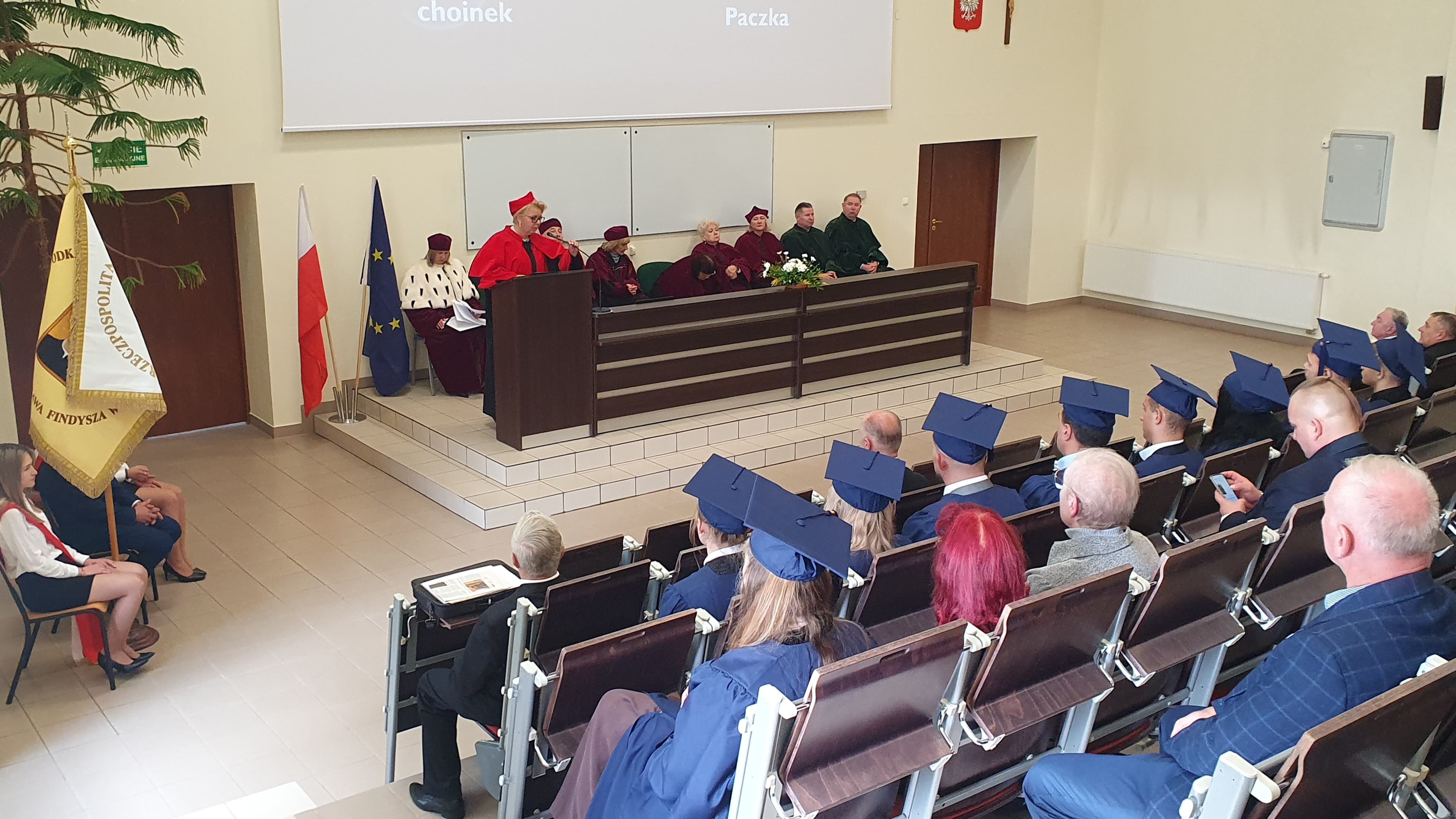 Zdjęcie galerii do artykułu Ćwierć wieku tradycji i rozwoju – 25. Jubileuszowa Inauguracja Roku Akademickiego w Podkarpackiej Szkole Wyższej w Jaśle