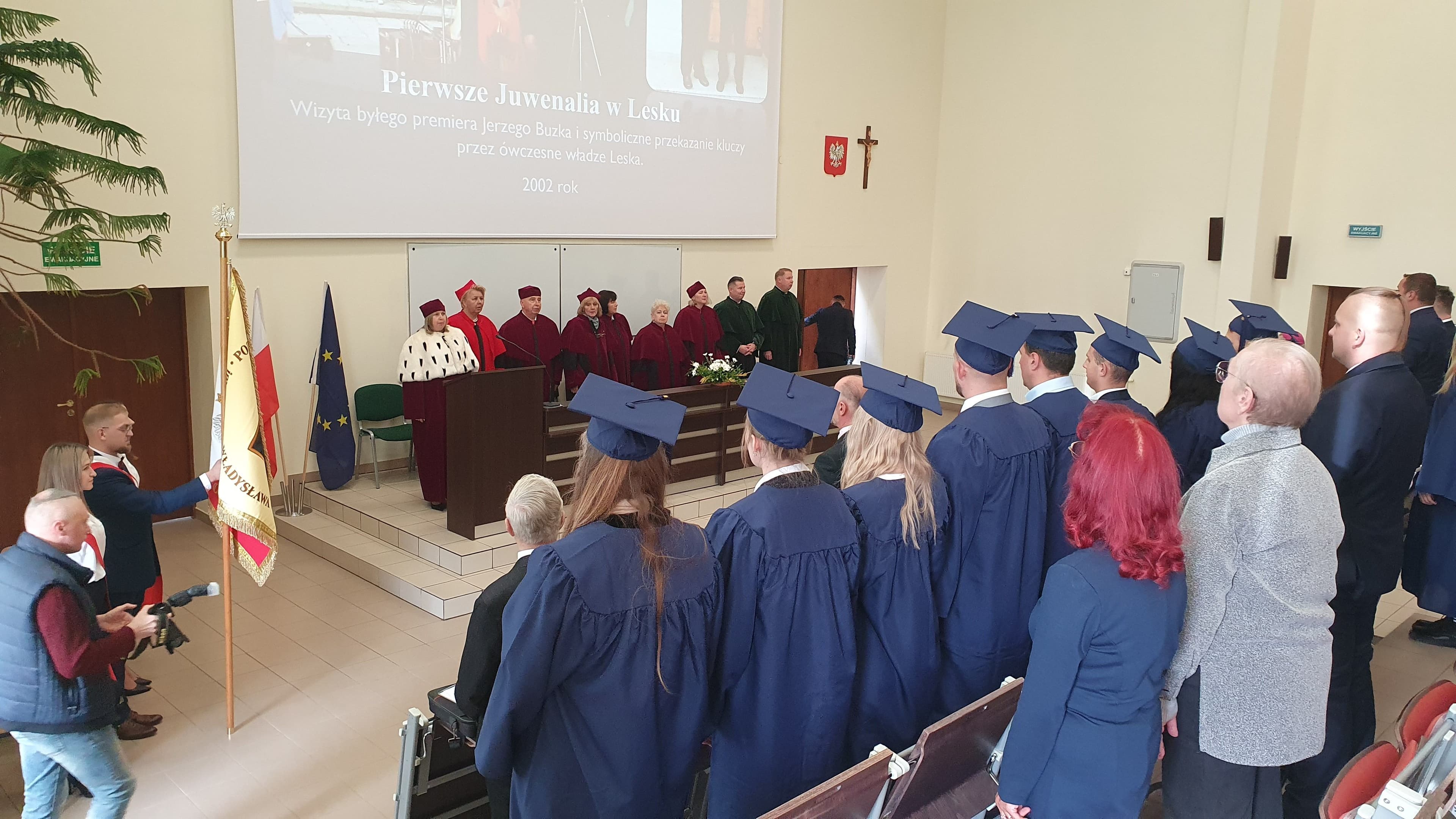 Zdjęcie galerii do artykułu Ćwierć wieku tradycji i rozwoju – 25. Jubileuszowa Inauguracja Roku Akademickiego w Podkarpackiej Szkole Wyższej w Jaśle