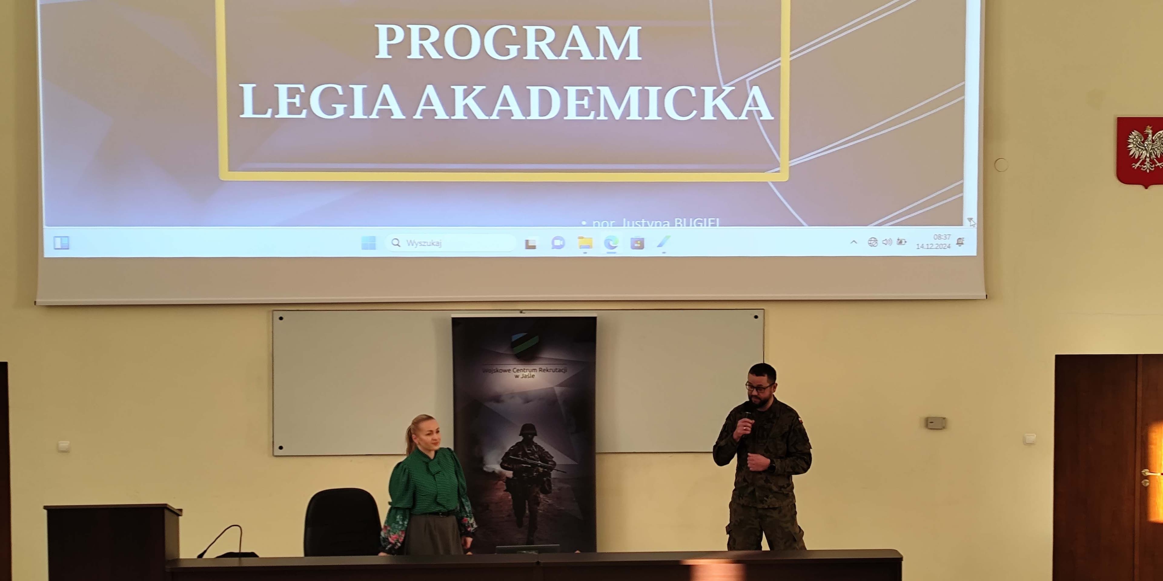 Zdjęcie galerii do artykułu Legia Akademicka – wykład dla studentów