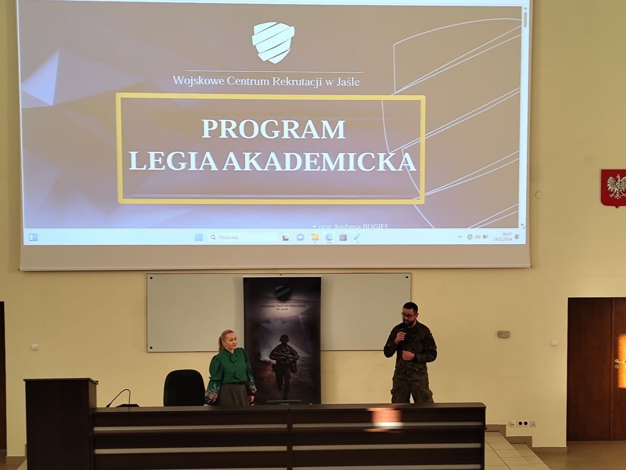Zdjęcie galerii do artykułu Legia Akademicka – wykład dla studentów