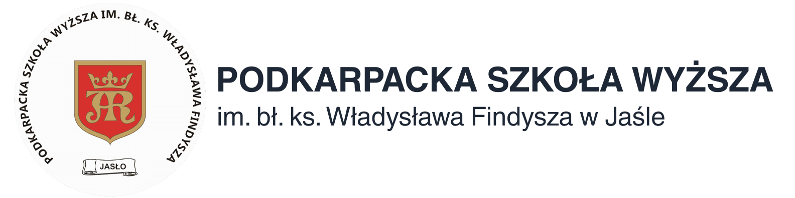 Logo Podkarpackiej Szkoły Wyższej w Jaśle