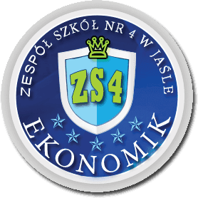 Logo Zespół Szkół nr 4 w Jaśle Ekonomik
