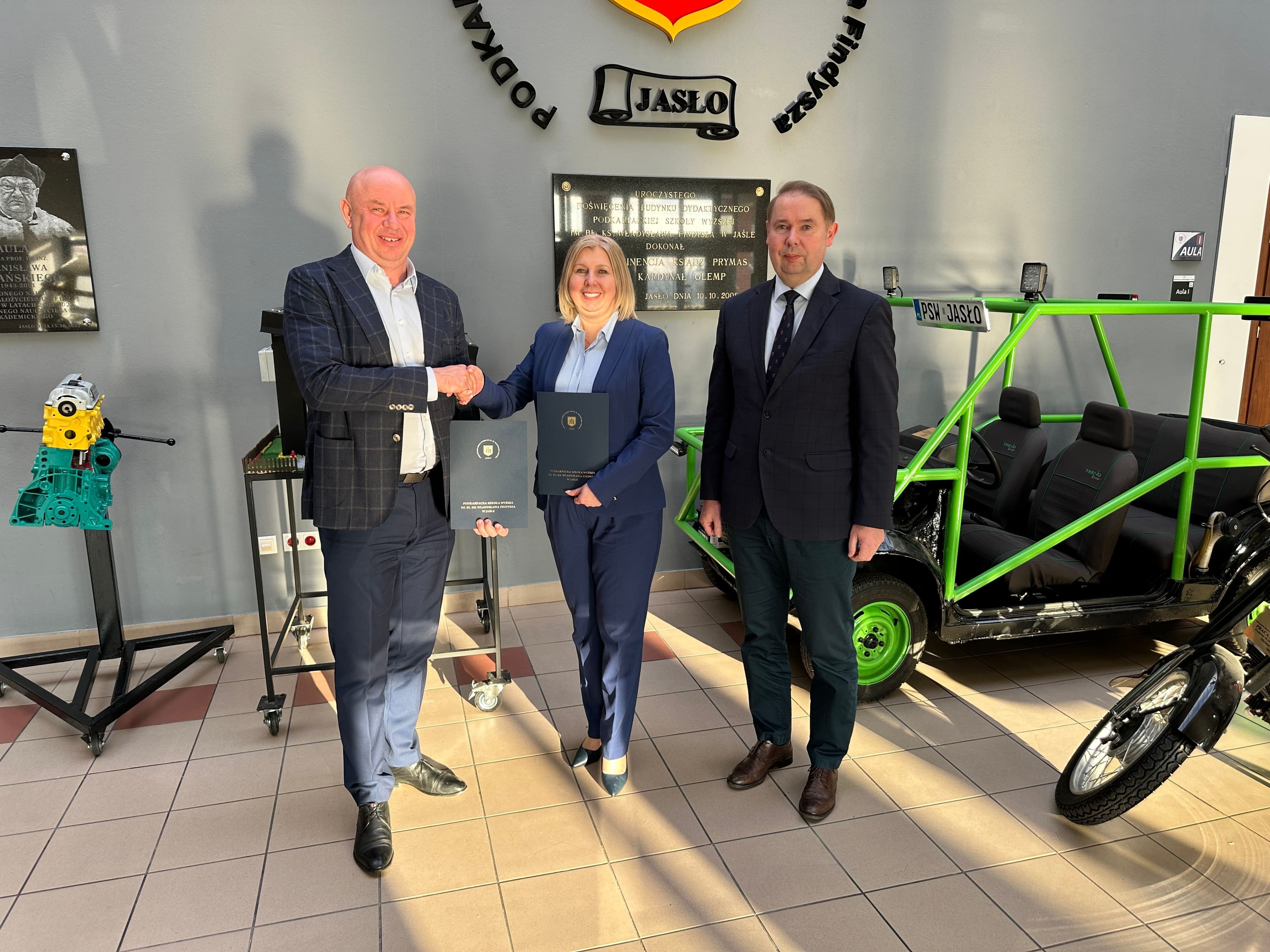 Podkarpacka Szkoła Wyższa w Jaśle nawiązuje współpracę z ZSL w Leżajsku