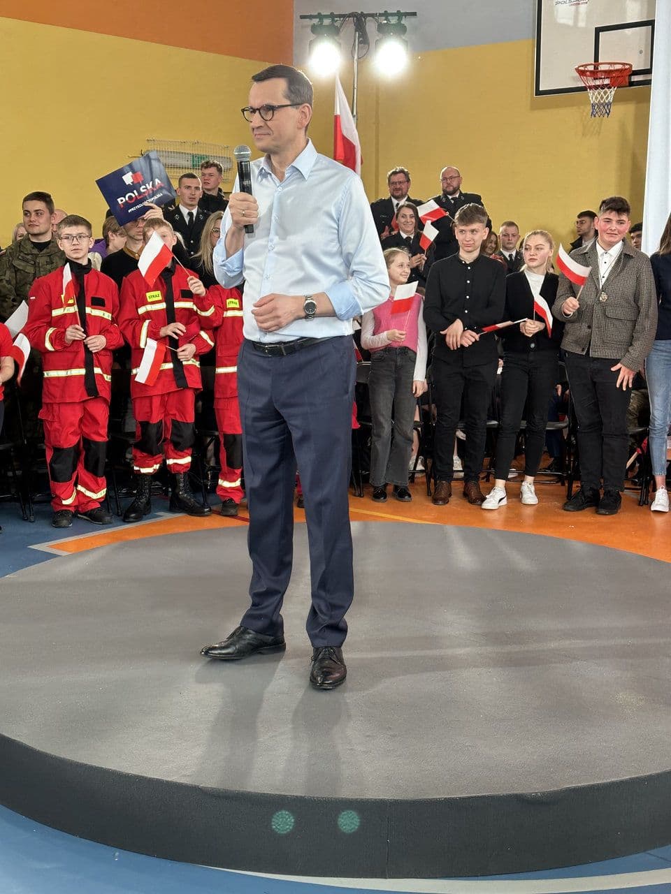 Zdjęcie galerii do artykułu Spotkanie z premierem Mateuszem Morawieckim w Jaśle