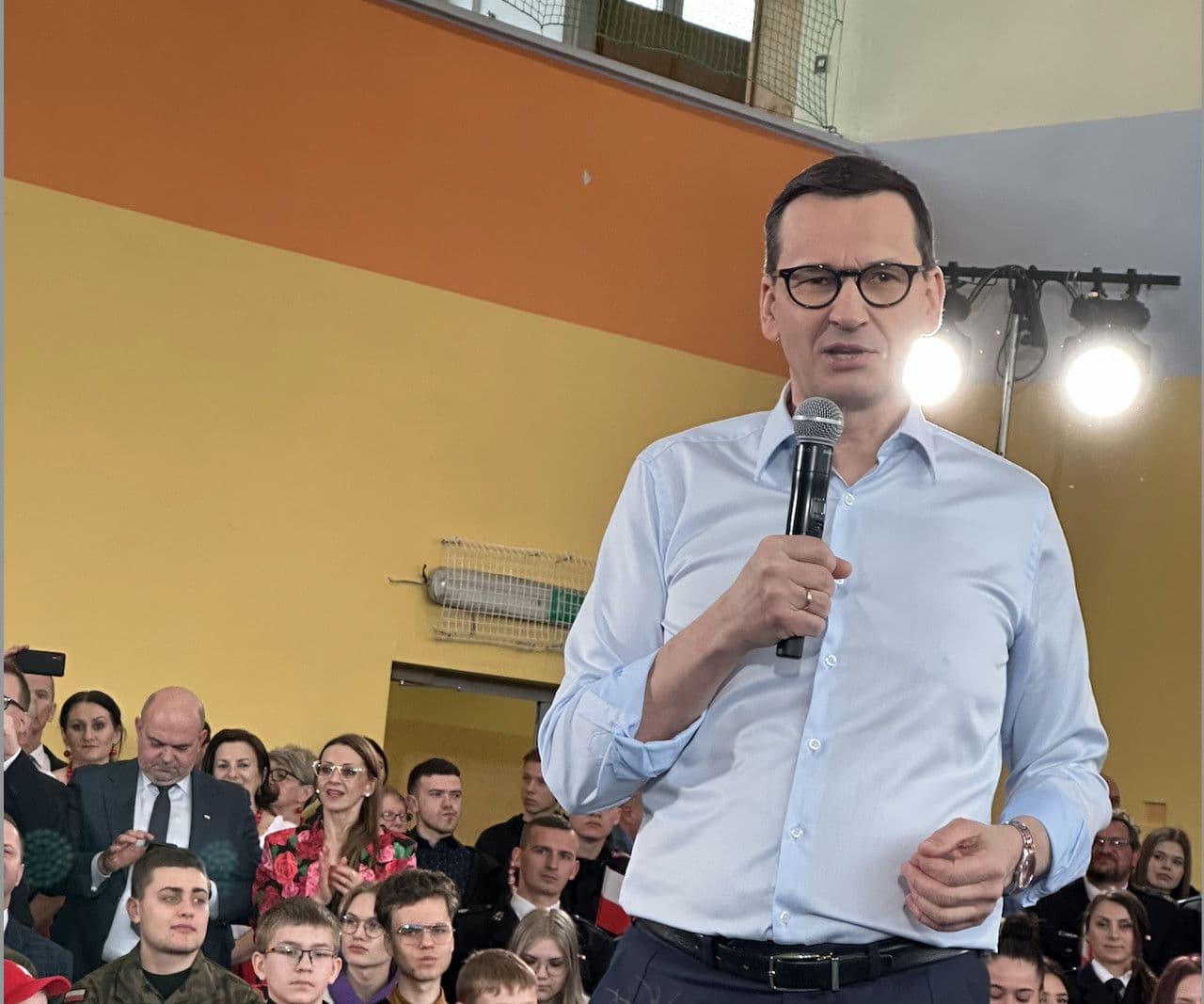 Zdjęcie galerii do artykułu Spotkanie z premierem Mateuszem Morawieckim w Jaśle