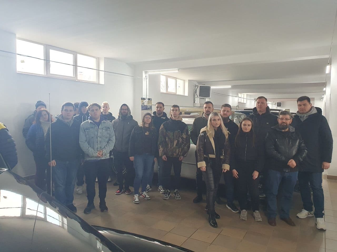 Zdjęcie galerii do artykułu Wyjazd studentów kierunku Transport do dwóch muzeów