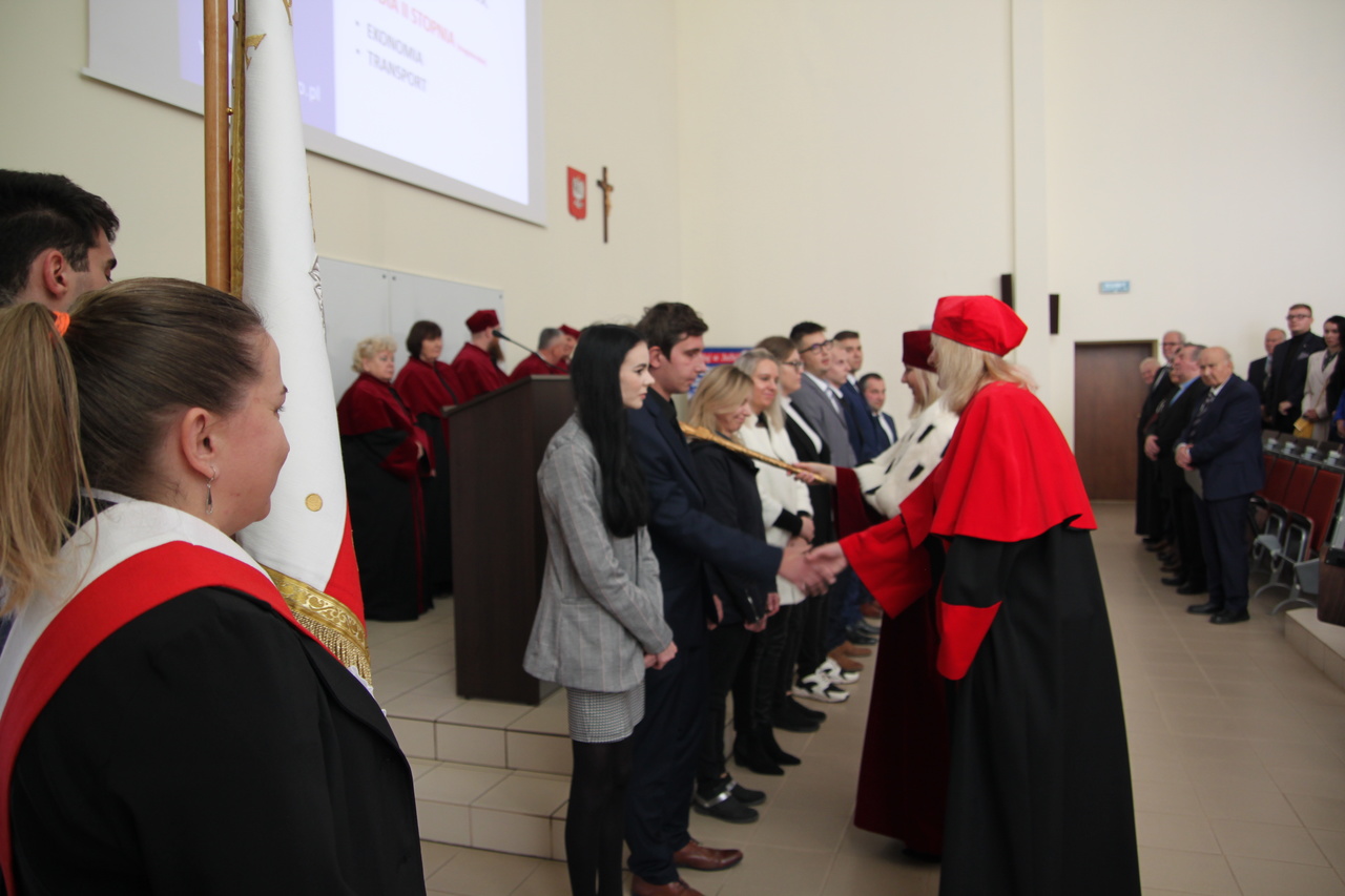 Immatrykulacja studentów PSW w Jaśle